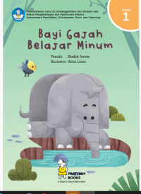 Image of Bayi Gajah Belajar Minum