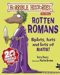 Image of HORRIBLE HISTORIES: ROTTEN ROMANS (SPLATS, HATS AND LOTS OF RATS!)