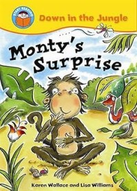 Image of START READING: DOWN IN THE JUNGLE: MONTY'S SURPRISE