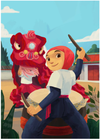 Image of The Red Lion Dancer
