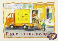 Image of TIGER RUNS AWAY